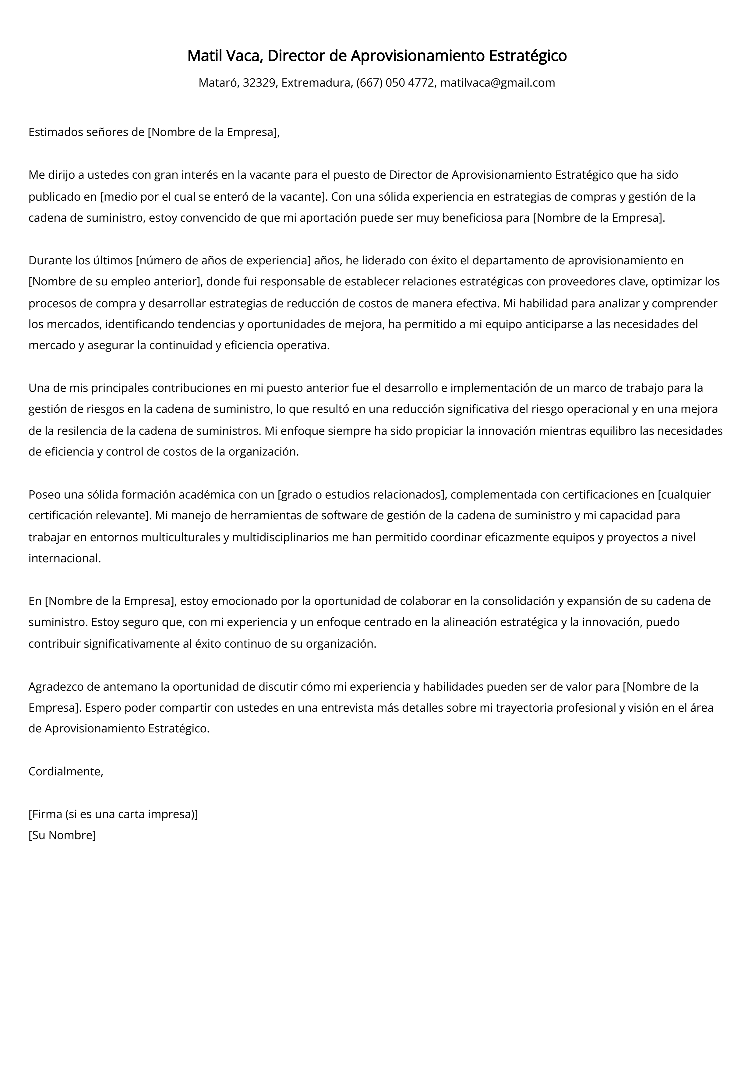 Crear carta de presentación