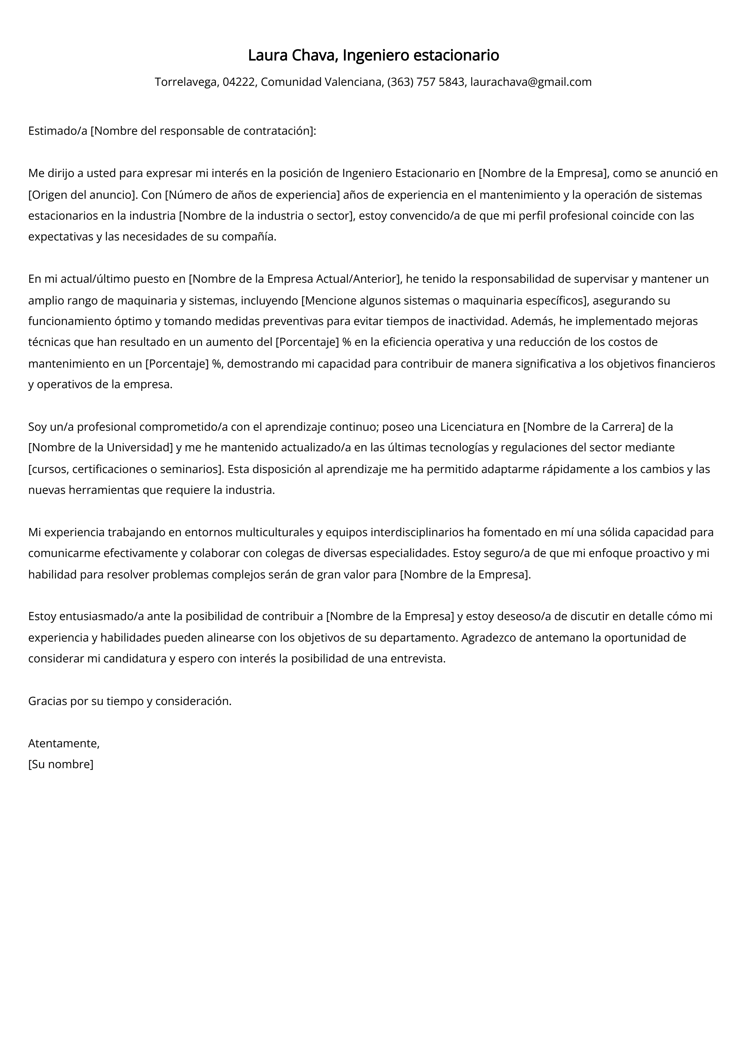 Crear carta de presentación